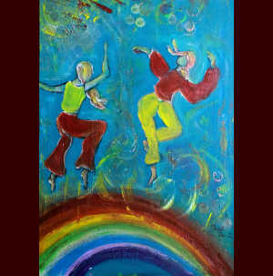 Tanz auf dem Regenbogen